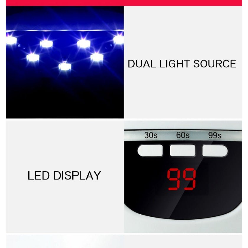 лампа за гел лак джъмбо 54W - Atron лампа за гел лак джъмбо 54W - Atron